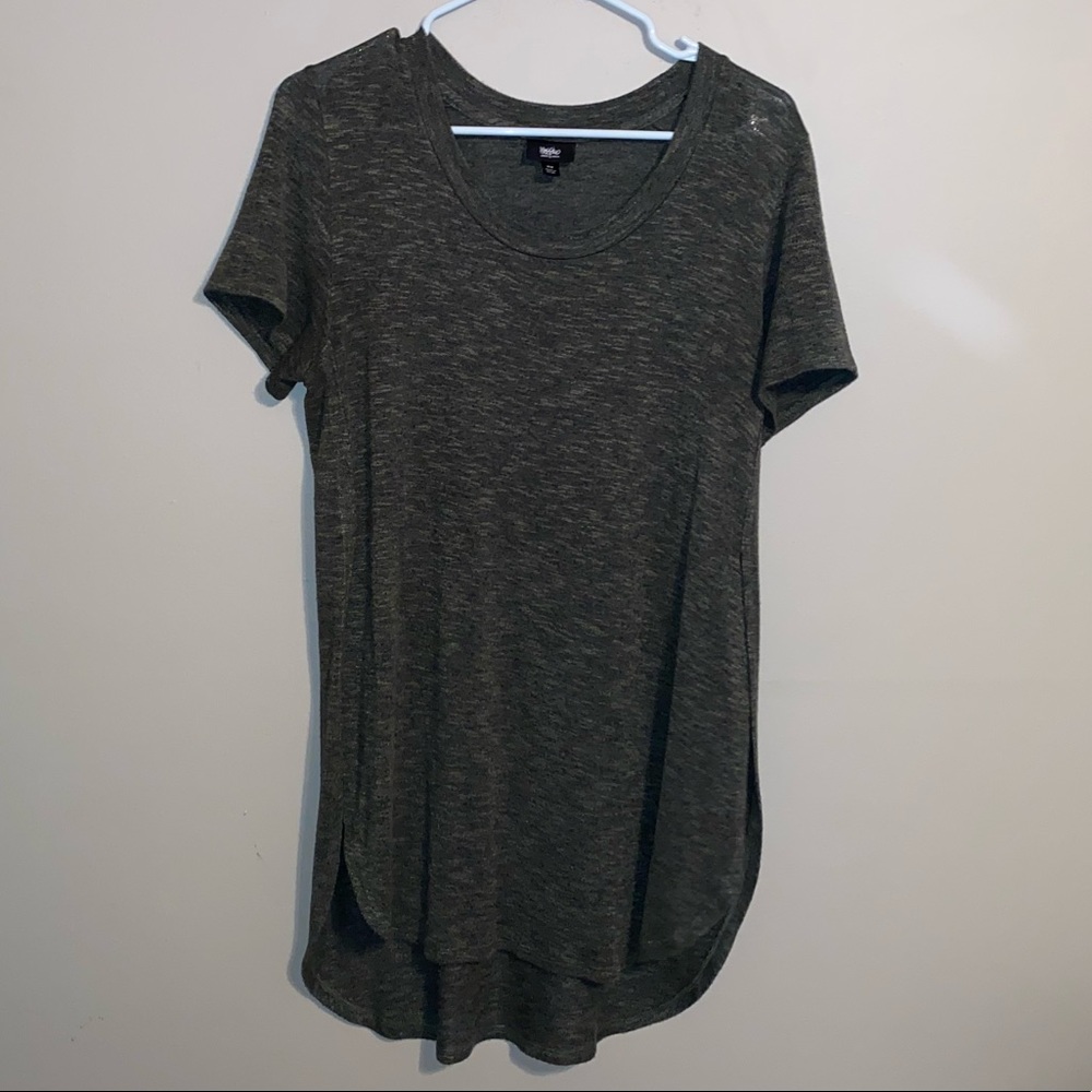 Mossimo Split Hem High Low Top